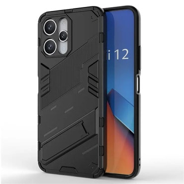 Robusten ovitek "Impact Superior" za Xiaomi Redmi 12 4G / 5G - črn