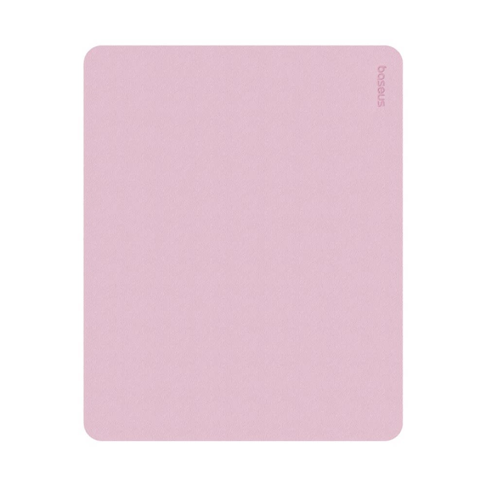 Podloga za miško Baseus "Glide" iz umetnega usnja - baby pink