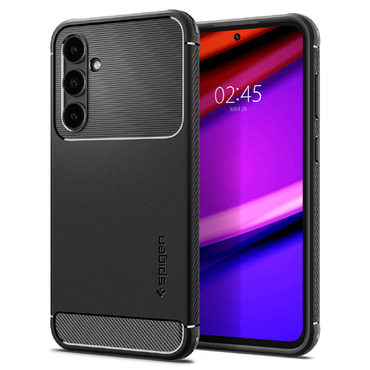 Ovitek Spigen "Rugged Armor" za Samsung Galaxy S23 FE - black Ovitek Spigen "Rugged Armor" za Samsung Galaxy S23 FE - black