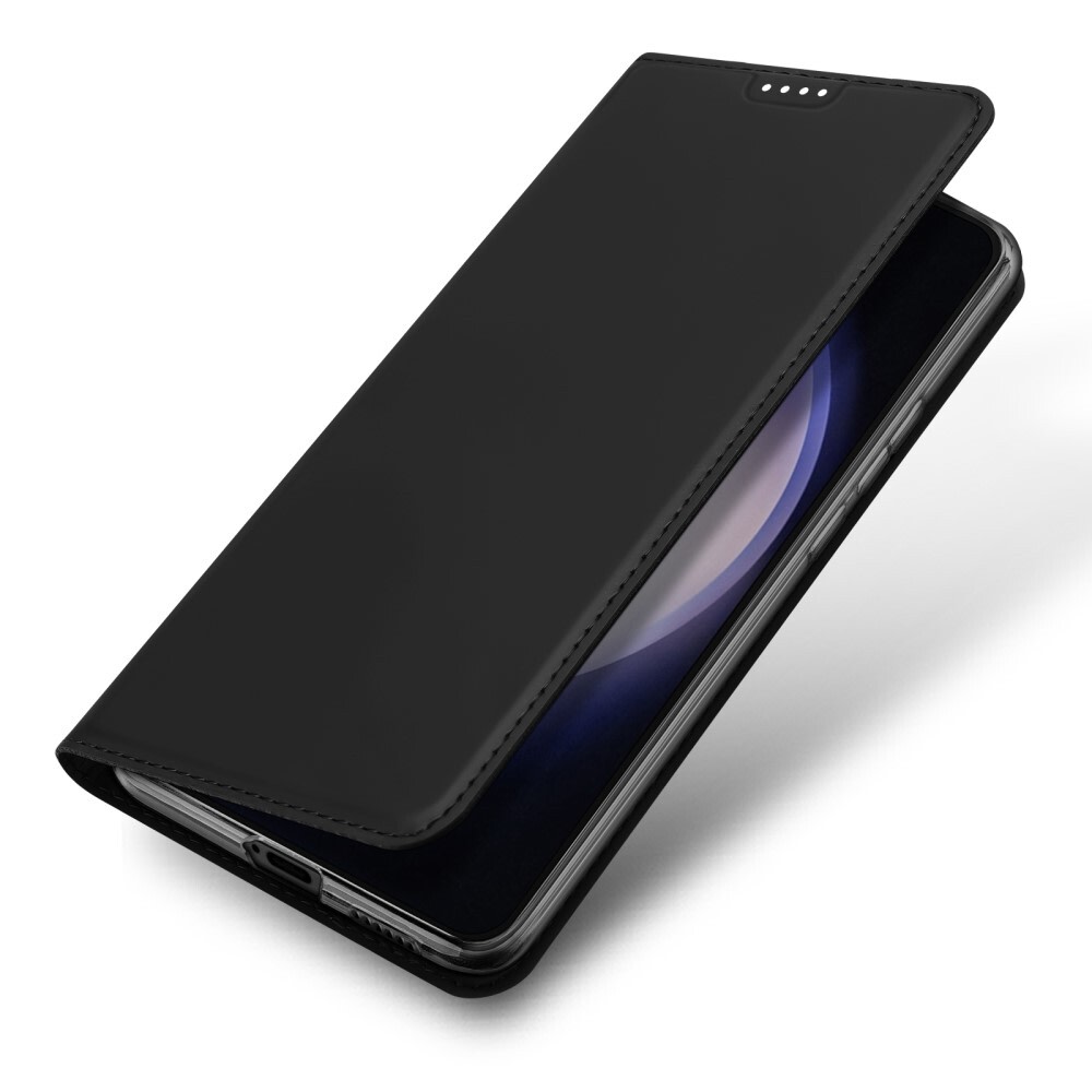 Etui "Skin" za Samsung Galaxy S24 - črn
