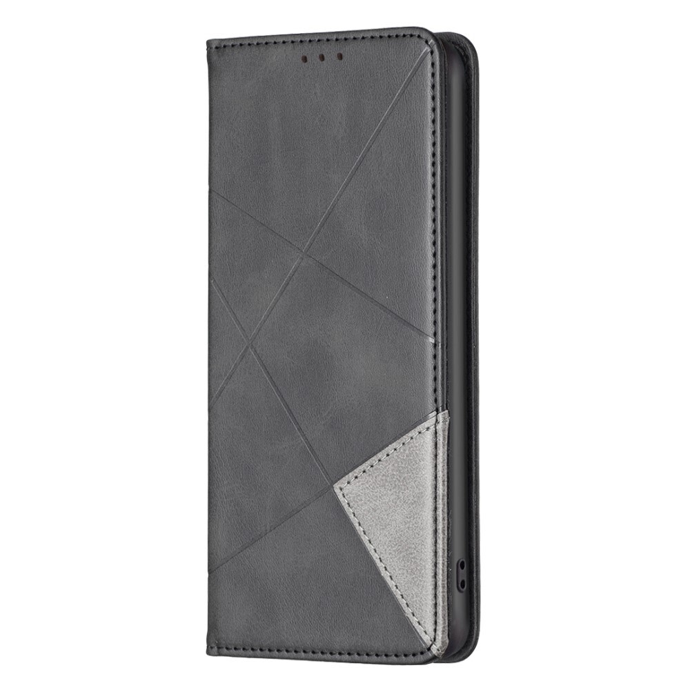 Eleganten etui "Shatter" za Samsung Galaxy S24 / S25 - črn