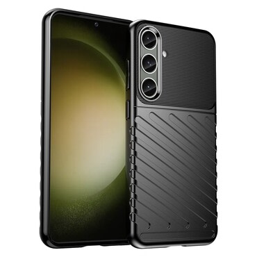 TPU gel ovitek "Titan X" za Samsung Galaxy S24 Plus / S25 Plus- črn