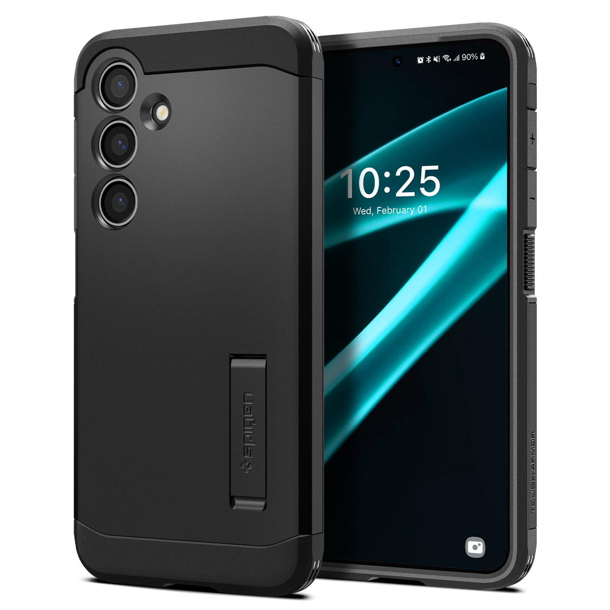 Ovitek Spigen "Tough Armor" za Samsung Galaxy S24 Plus - black
