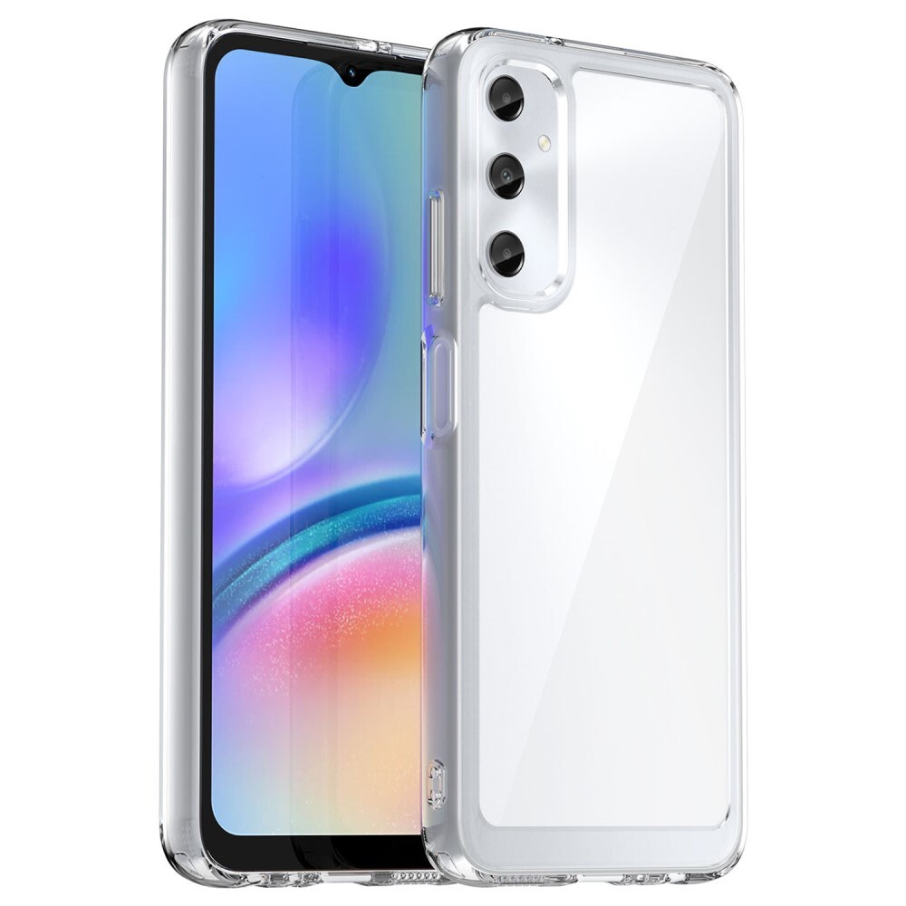 Hibriden ovitek "Frame Shield" za Samsung Galaxy A05s - prozoren
