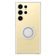 Originalen ovitek "Silicone Gadget" za Samsung Galaxy S24 Ultra - prozoren