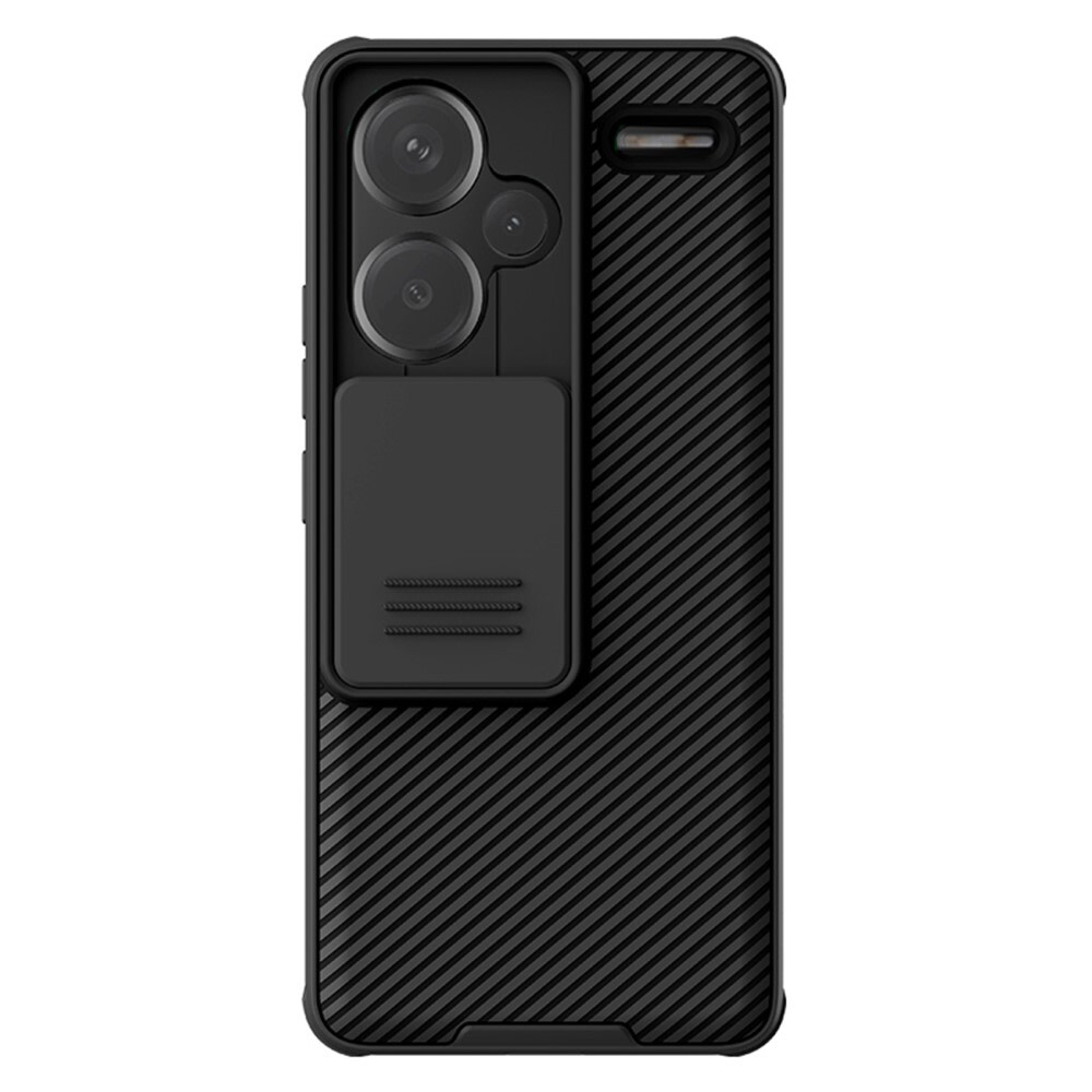 Premium trden ovitek Nillkin "CamShield Pro" za Xiaomi Redmi Note 13 Pro Plus 5G - črn
