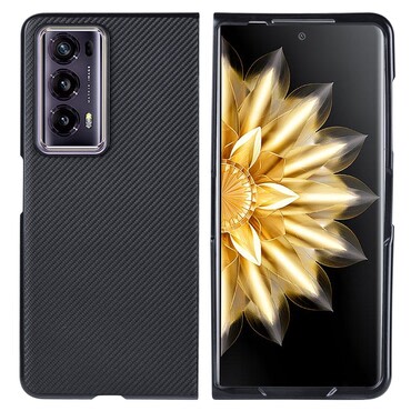 Trden ovitek "Carbon" za Honor Magic V2 - črn