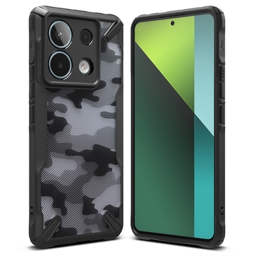 Ovitek Ringke "Fusion X Design" za Xiaomi Redmi Note 13 Pro 5G / Poco X6 - camo black