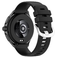 Silikonski pas za uro Xiaomi Watch S3 / Huawei Watch 2 Pro - črn