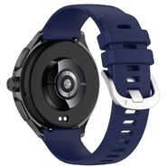 Silikonski pas za uro Xiaomi Watch S3 / Huawei Watch 2 Pro - moder