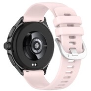 Silikonski pas za uro Xiaomi Watch S3 / Huawei Watch 2 Pro - roza