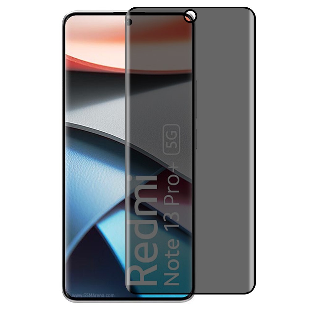 Zaščitno steklo 0.3 mm "Anti Peep" za Xiaomi Redmi Note 13 Pro Plus 5G