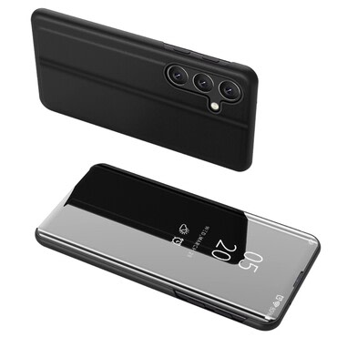 Etui "Mirror" za Samsung Galaxy A05s - črn