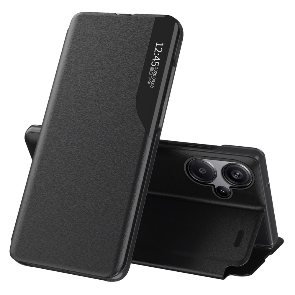 Etui "Edge View" za Xiaomi Redmi Note 13 Pro Plus 5G - črn