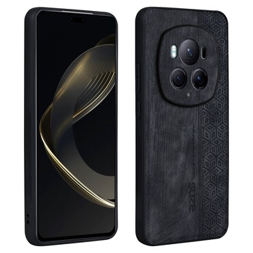 Premium ovitek Cube Leather za Honor Magic6 Pro z vgrajeno zaščito zadnjih kamer - graphite black