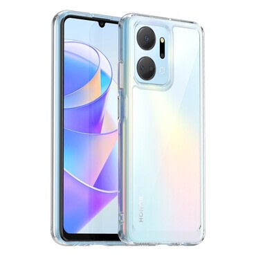 Hibriden ovitek "Frame Shield" za Honor X7a - prozoren Hibriden ovitek "Frame Shield" za Honor X7a - prozoren