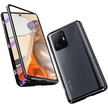 Magnetni Full-body ovitek "Stronghold" za Xiaomi Redmi Note 13 Pro 5G / Poco X6 - črn