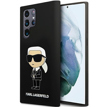 Originalen ovitek Karl Lagerfeld "NFT Ikonik" za Samsung Galaxy S24 Ultra - black