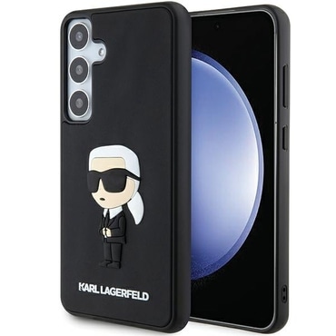 Originalen ovitek Karl Lagerfeld "NFT Ikonik" za Samsung Galaxy S24 Plus - black