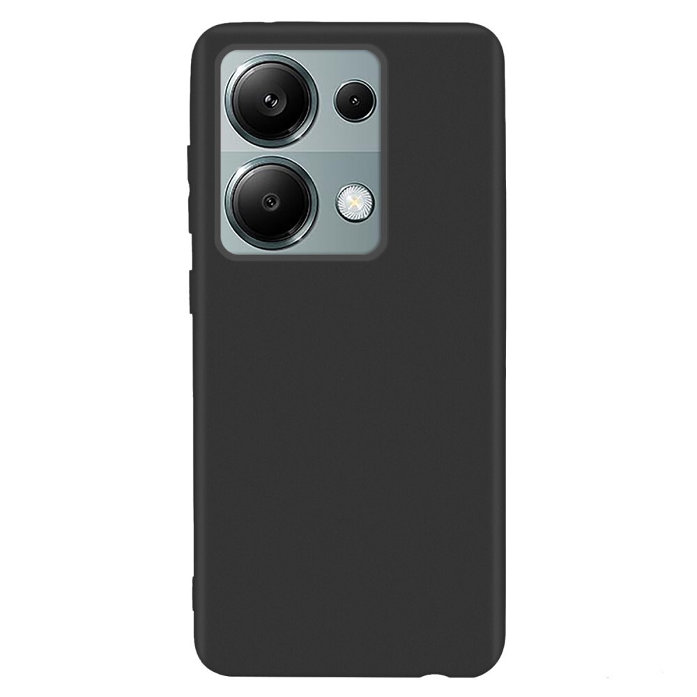 TPU gel ovitek za Xiaomi Redmi Note 13 Pro 4G / Poco M6 Pro - črn
