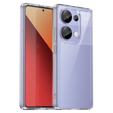 Hibriden ovitek "Frame Shield" za Xiaomi Redmi Note 13 Pro 4G / Poco M6 Pro - prozoren