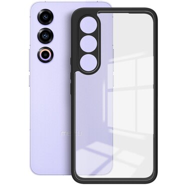 Hibriden ovitek "Bumper Shield" za Meizu 21 - črn