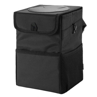 2 v 1 organizator in koš za smeti Techsuit "CO-T3" za vaš avtomobil, z dodatnimi žepi za shranjevanje