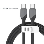 USB-C v USB-C kabel SyncFlow Gen2 s PD 30W podporo - 2 m - liquid black