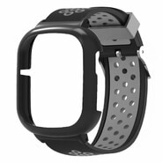 Silikonski pas za uro Honor Watch 4 "Dots" - siv