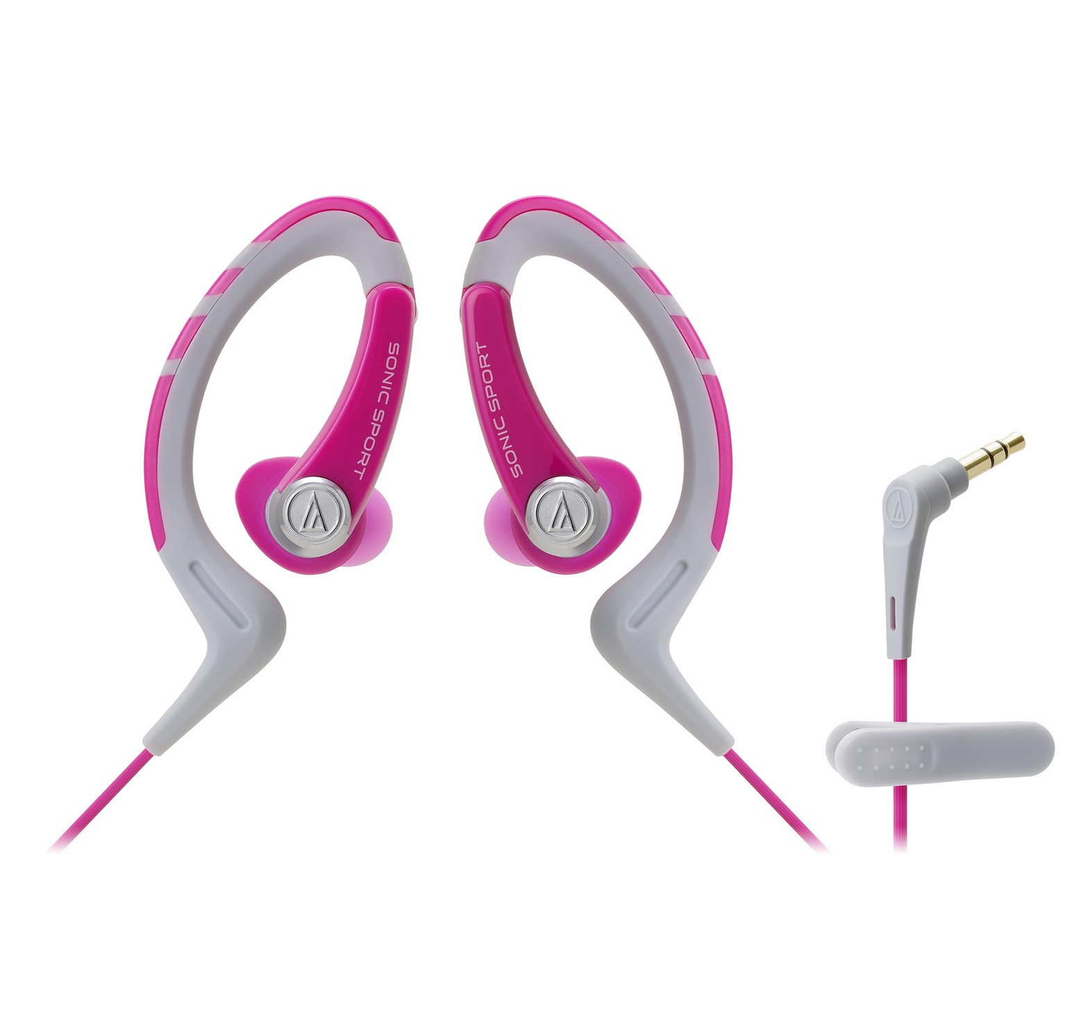 In-Ear slušalke Audio-Technica "SonicSport" ATH-SPORT1 - roza