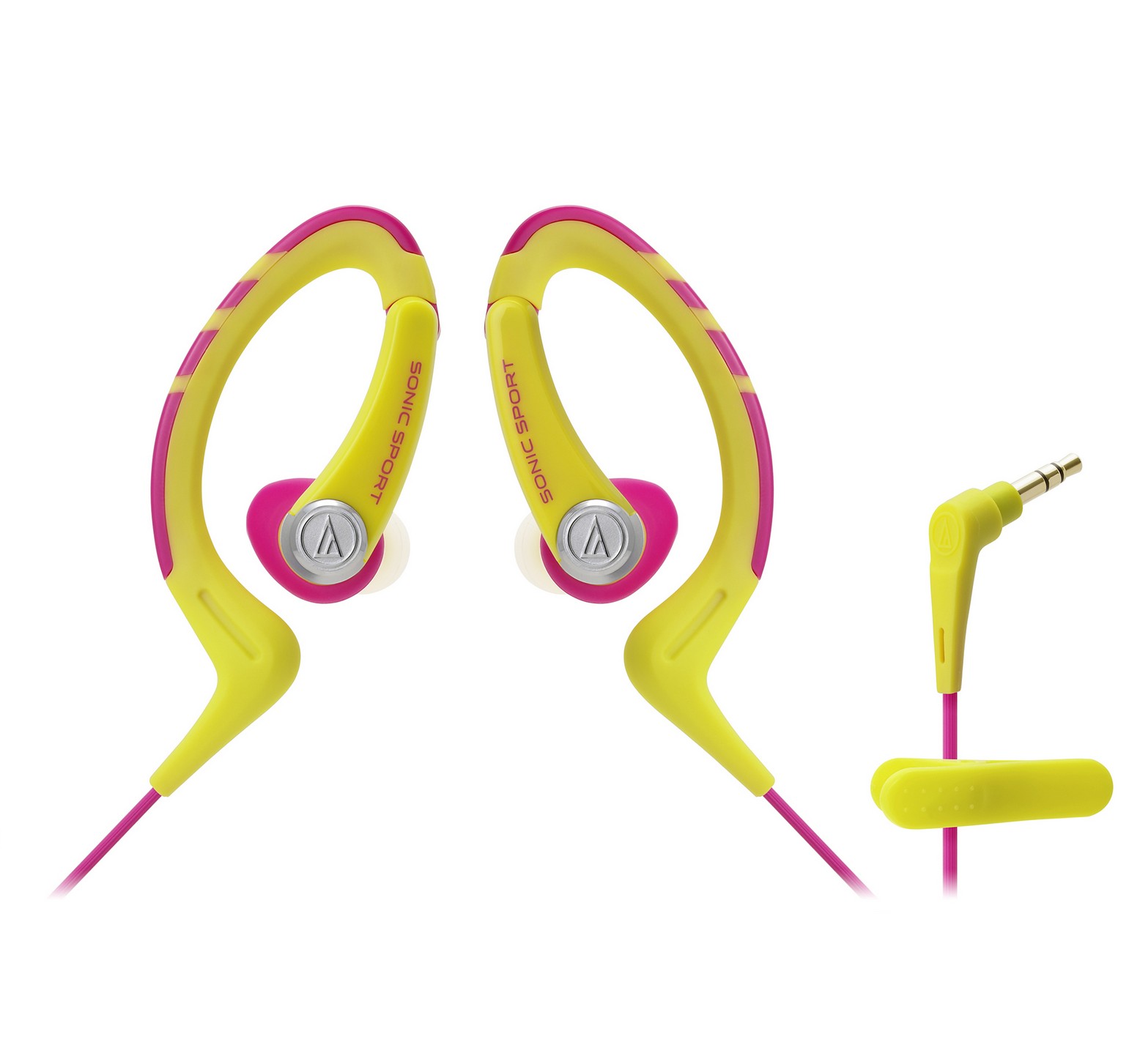 In-Ear slušalke Audio-Technica "SonicSport" ATH-SPORT1 - rumene