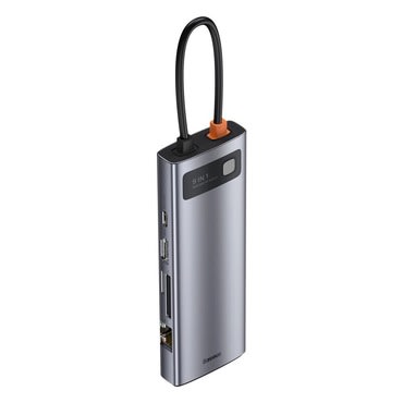 Multifunkcijski USB Hub Baseus "Metal Gleam" 9v1 z USB-C izhodom Multifunkcijski USB Hub Baseus "Metal Gleam" 9v1 z USB-C izhodom