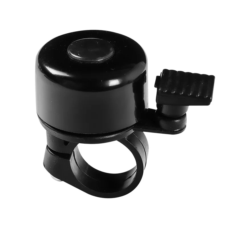 Zvonec za kolo Ding Ding - aluminijasti zvonec za varnost v prometu - metallic black