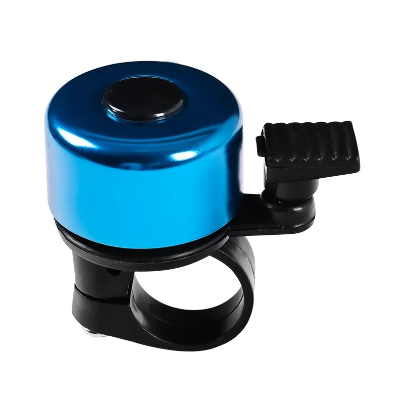 Zvonec za kolo Ding Ding - aluminijasti zvonec za varnost v prometu - metallic blue