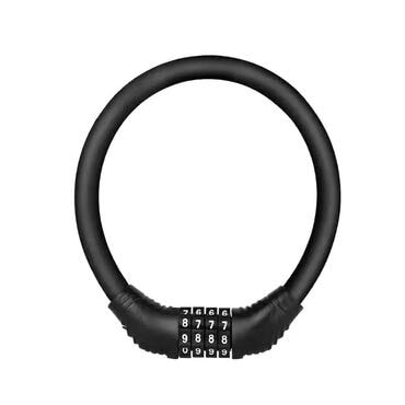 Ključavnica za kolo ChainLock z nastavljivo 4-mestno kombinacijo za maksimalno varnost - stealth black Ključavnica za kolo ChainLock z nastavljivo 4-mestno kombinacijo za maksimalno varnost - stealth black