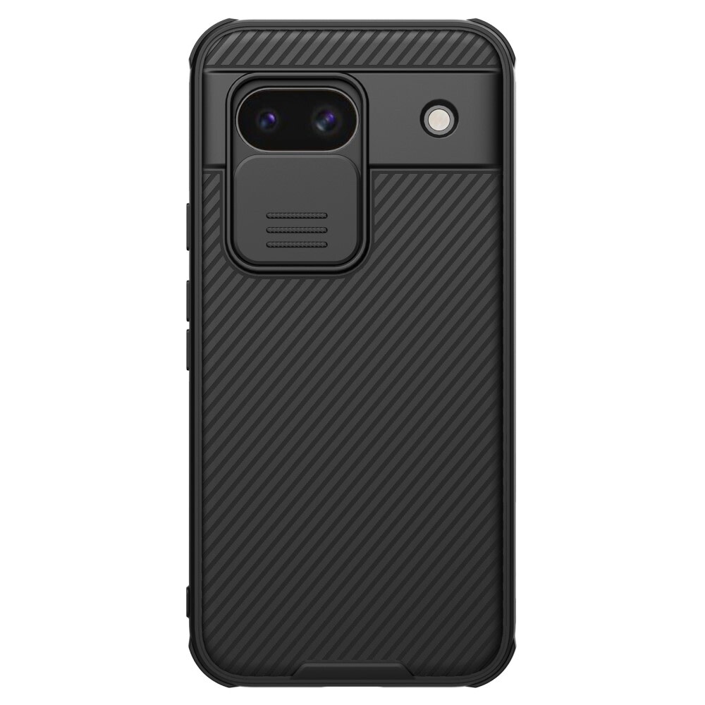 Premium trden ovitek Nillkin "CamShield Pro" za Google Pixel 8a - črn