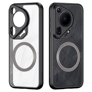 Premium ovitek "Aimo Mag" za Huawei Pura 70 Ultra z magnetom za brezžično polnjenje MagSafe - prozoren