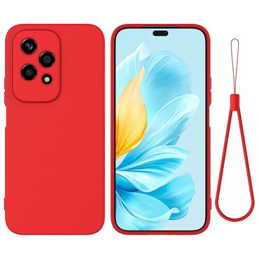 Silikonski ovitek za Honor 200 Lite - rdeč