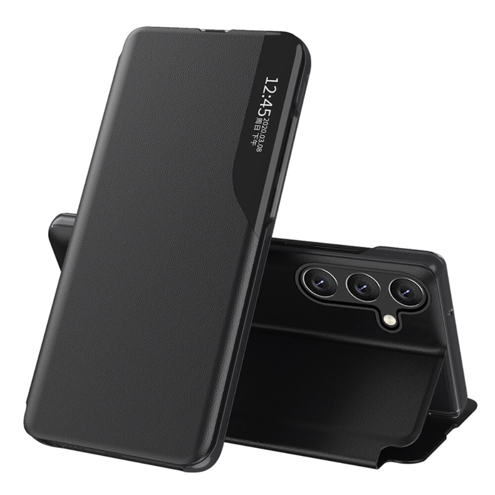 Etui "Edge View" za Samsung Galaxy A15 - črn
