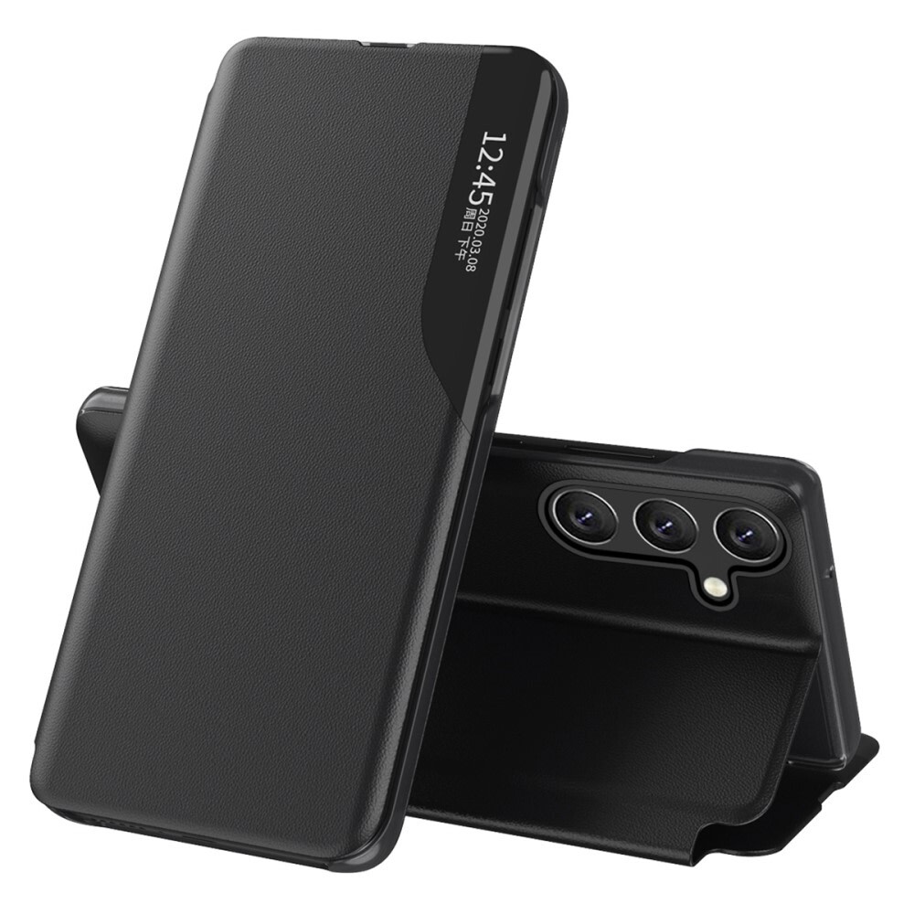 Etui "Edge View" za Samsung Galaxy A25 - črn
