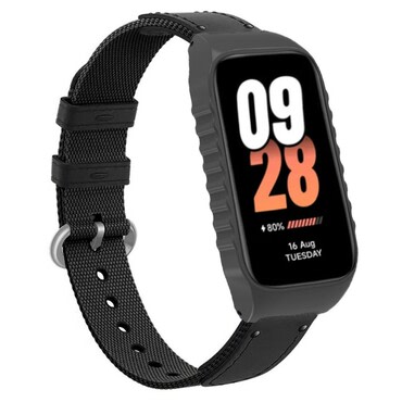 Pas za uro Xiaomi Smart Band 8 Active / Redmi Smart Band 2 "Canvas" - črn