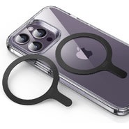 Univerzalni magnetni obroč ESR "HALOLOCK" - spremeni svoj telefon v MagSafe kompatibilno napravo (2-pack) - črn
