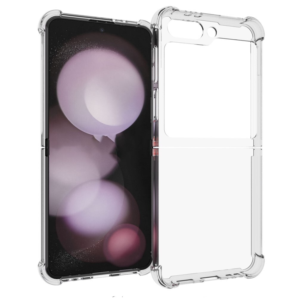 TPU gel ovitek "Guard" za Samsung Galaxy Z Flip6 / Galaxy Z Flip7 FE - prozoren