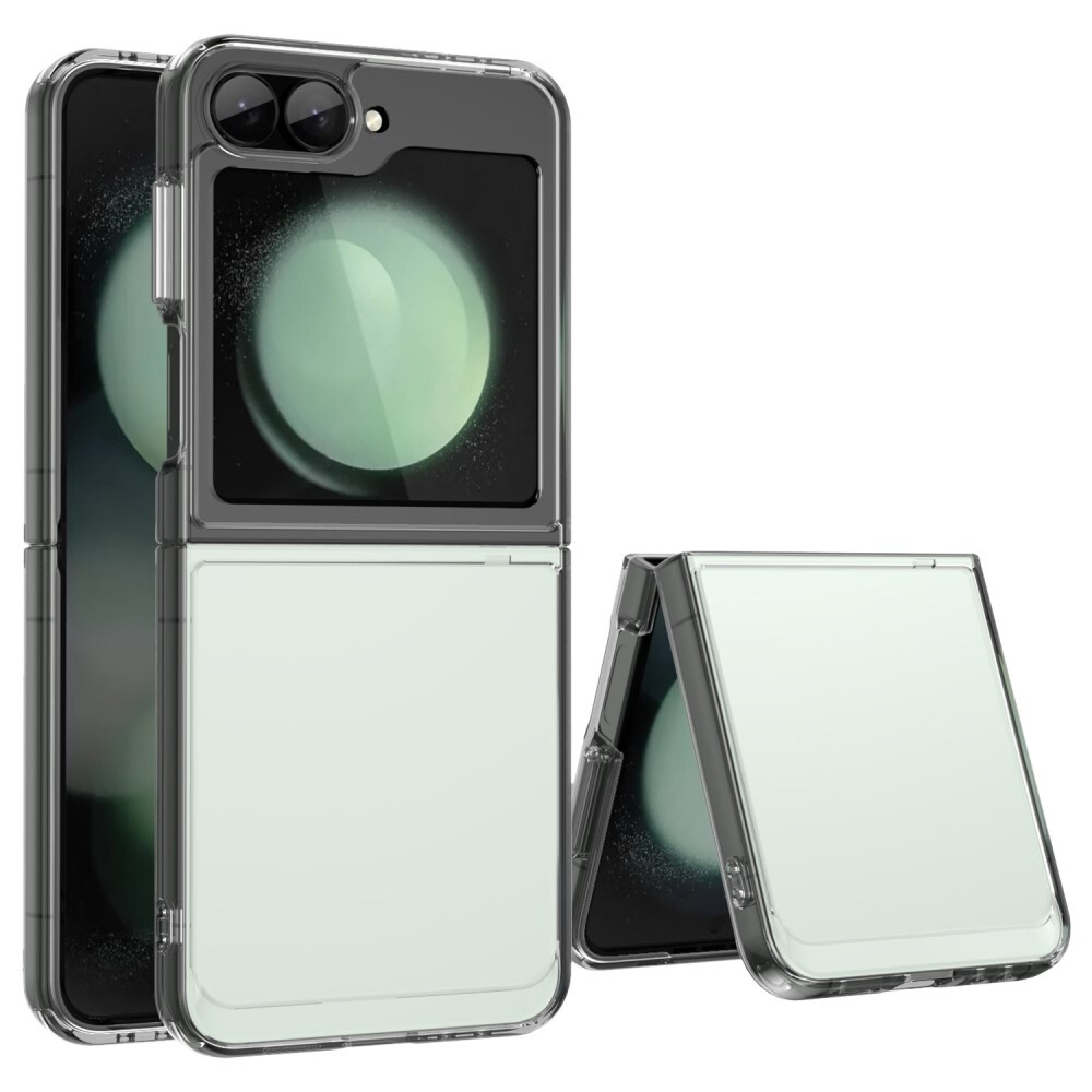 Hibriden ovitek "Frame Shield" za Samsung Galaxy Z Flip6 - prozoren