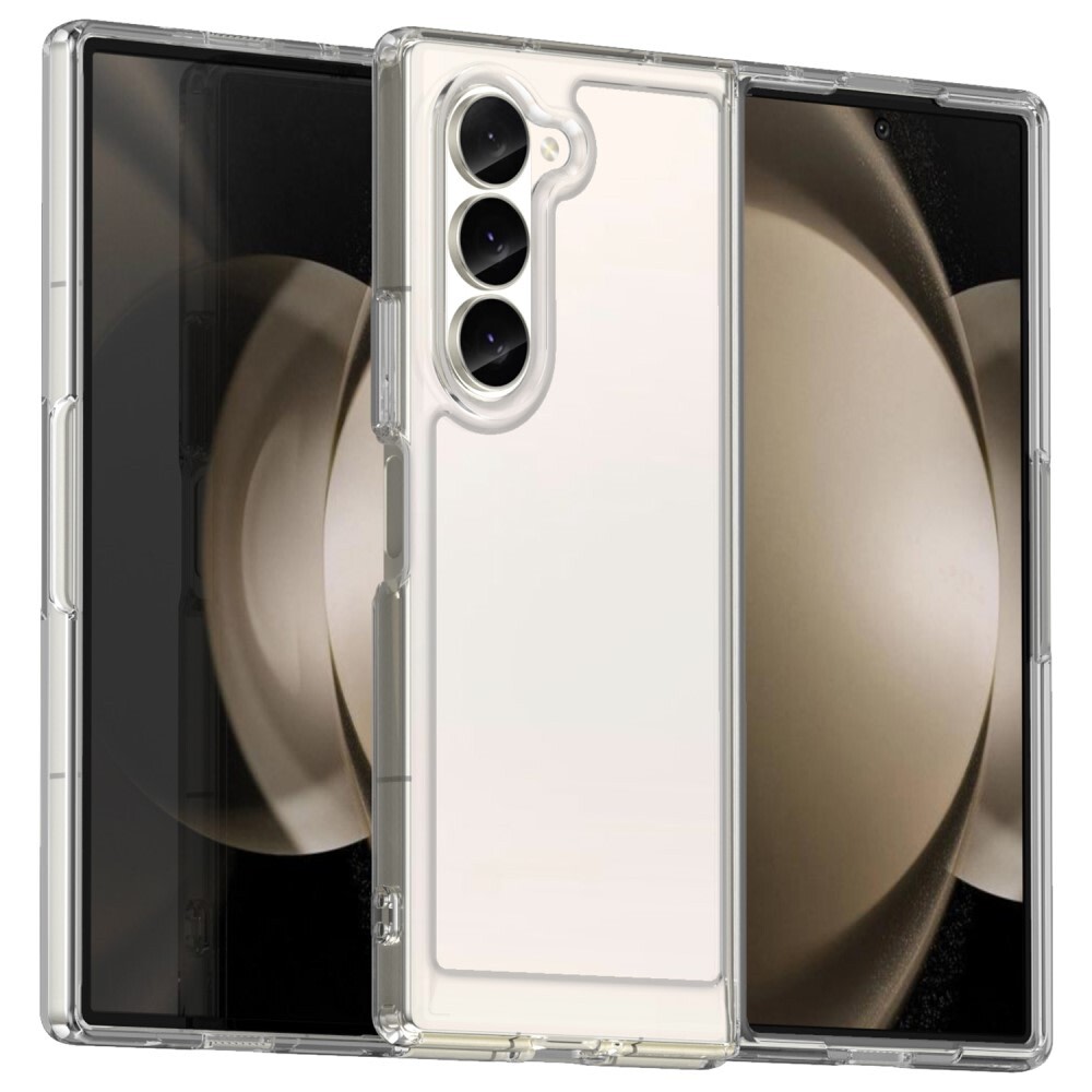 Hibriden ovitek "Frame Shield" za Samsung Galaxy Z Fold6 - prozoren