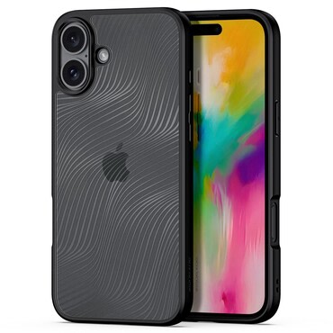 Premium ovitek "Aimo" za iPhone 16 - prozoren