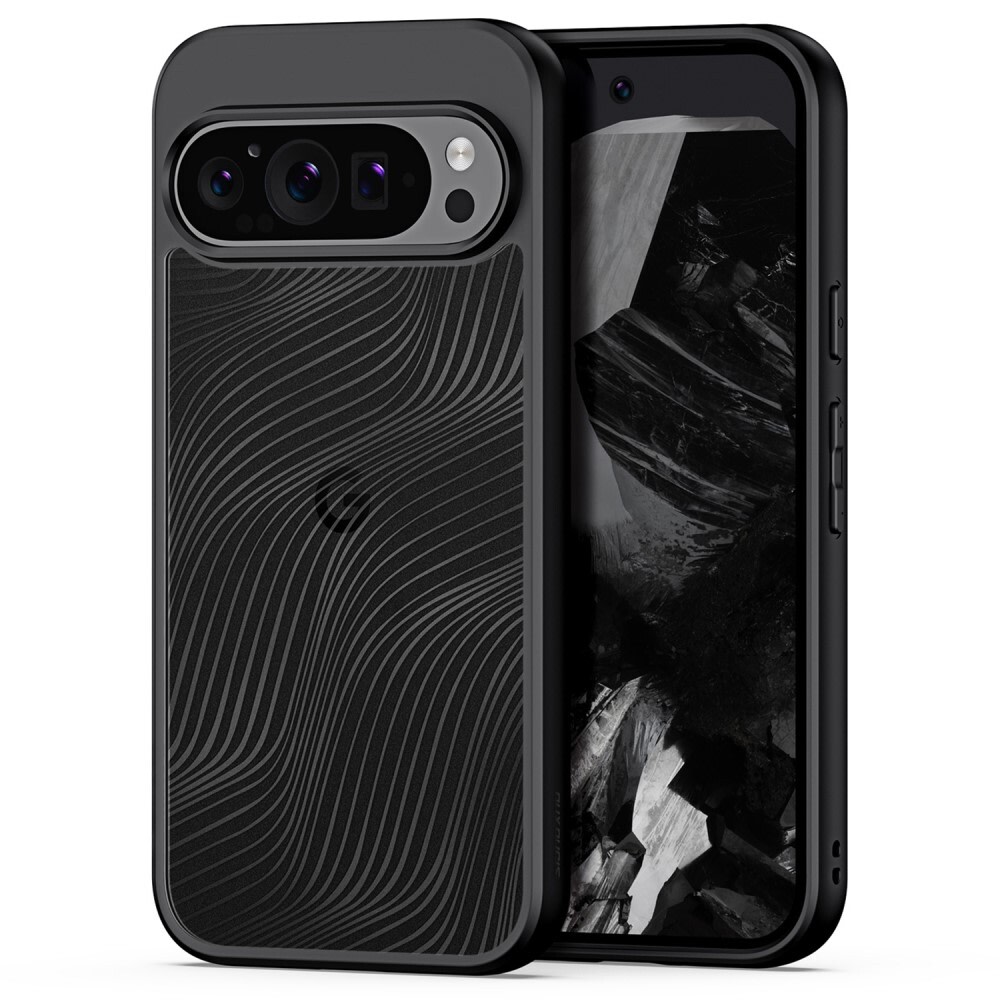 Premium ovitek "Aimo" za Google Pixel 9 / Pixel 9 Pro - prozoren