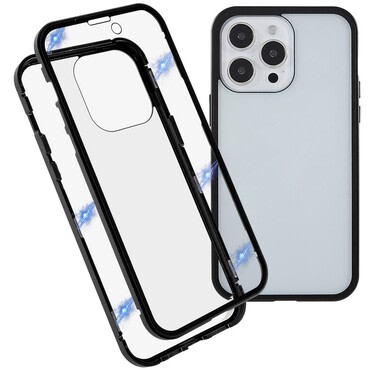 Magnetni Full-body ovitek "Stronghold" za iPhone 16 Pro - črn