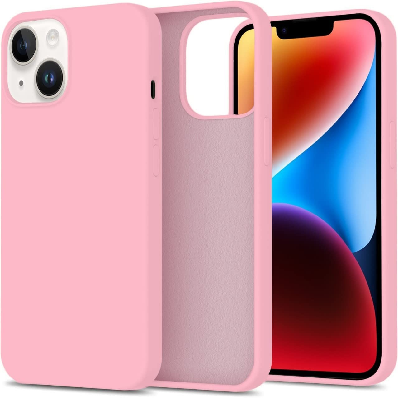 Silikonski ovitek "Opticase Pastel" by Optishield© za iPhone 16 - pink