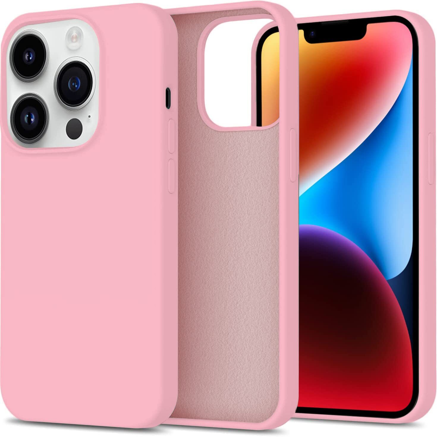 Silikonski ovitek "Opticase Pastel" by Optishield© za iPhone 16 Pro Max - pink